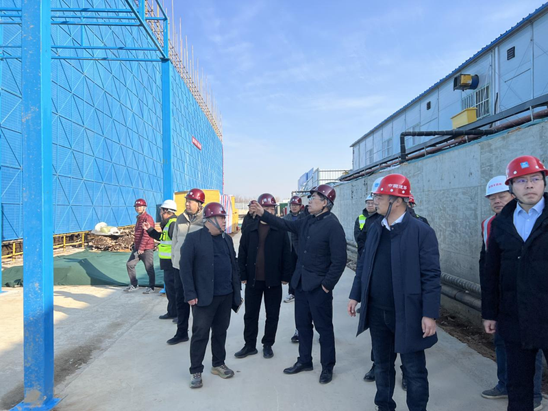 集團(tuán)公司黨委書(shū)記、董事長(zhǎng)汪洋深入一線開(kāi)展項(xiàng)目調(diào)研和安全生產(chǎn)檢查